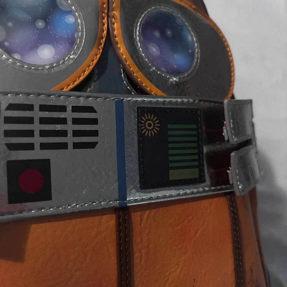 Loungefly Disney Pixar Wall-E Lenticular Mini Backpack Moving Hands Robot NWT